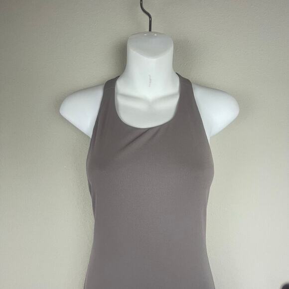 Laundry by Shelli Segal Formal Dress Size 10 – Taupe, Open Crisscross Back - Picture 3 of 8